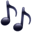 :multiple-musical-notes_1f3b6: